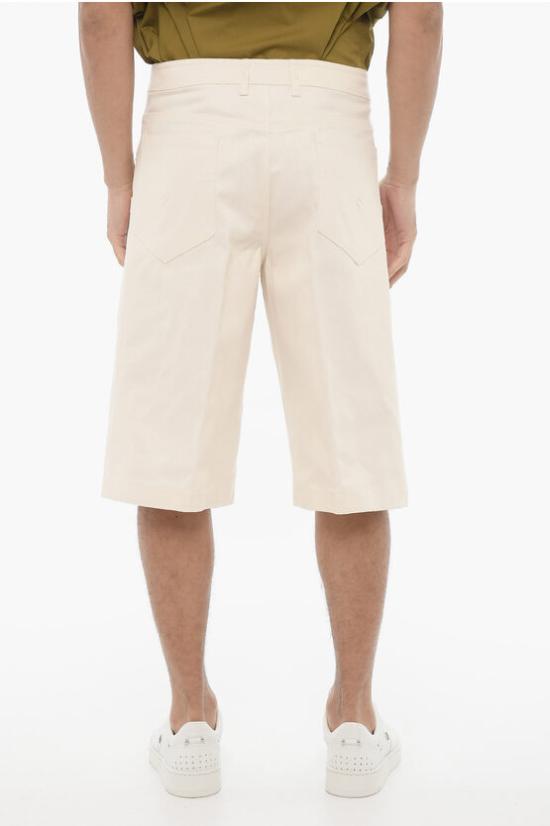  닐바렛 데님 숏팬츠 MY67098A Y801 106N White - NEIL BARRETT