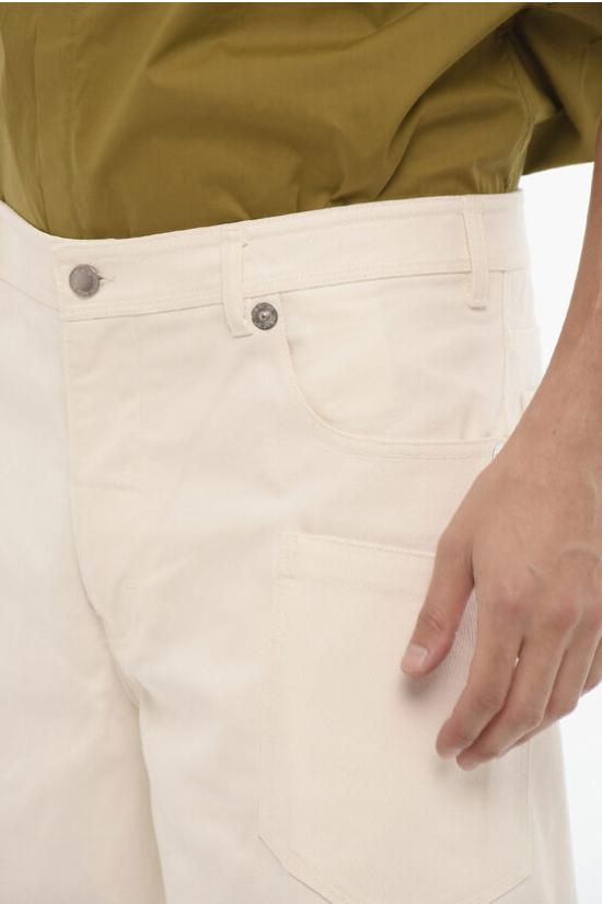  닐바렛 데님 숏팬츠 MY67098A Y801 106N White - NEIL BARRETT