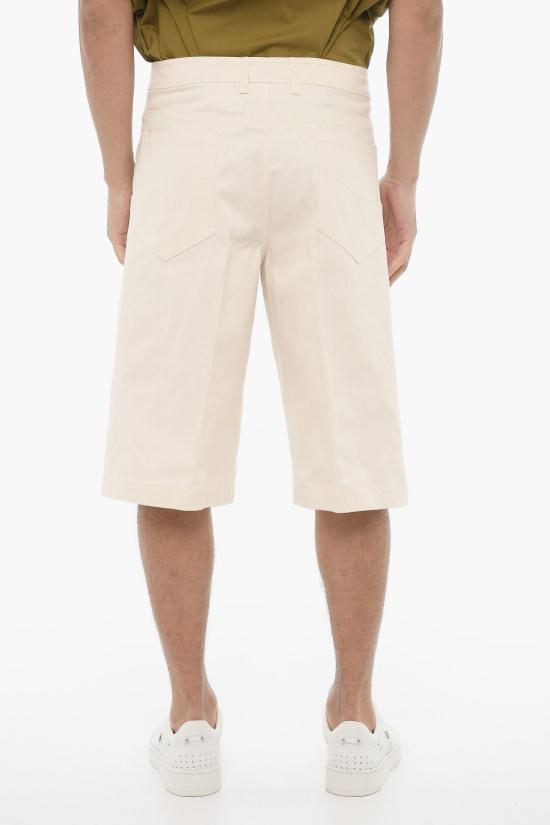  닐바렛 데님 숏팬츠 MY67098A Y801 106N White - NEIL BARRETT