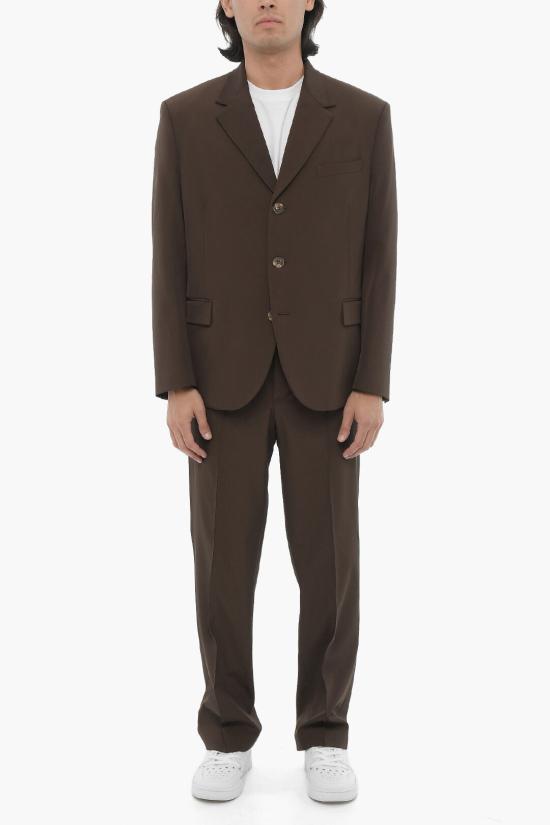  닐바렛 수트 세트 MY55073A Y009 211N Brown
