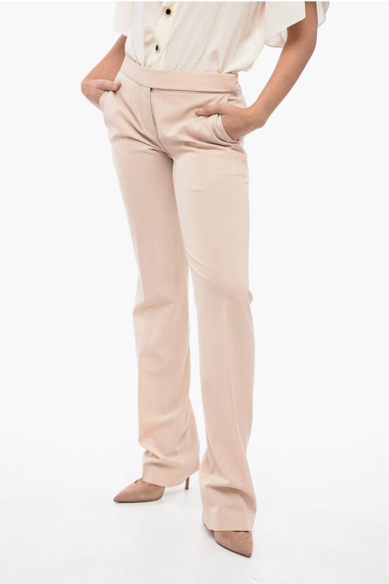  스텔라 맥카트니 스트레이트 팬츠 640088 3CU704 9561 Beige