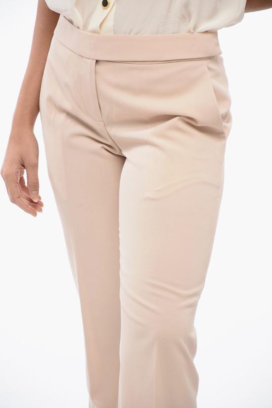  스텔라 맥카트니 스트레이트 팬츠 640088 3CU704 9561 Beige - STELLA MCCARTNEY