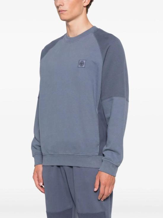 24FW 스톤 아일랜드 컴퍼스 로고 패치 스웨트셔츠  811560252 V0046 DS025881 - STONE ISLAND