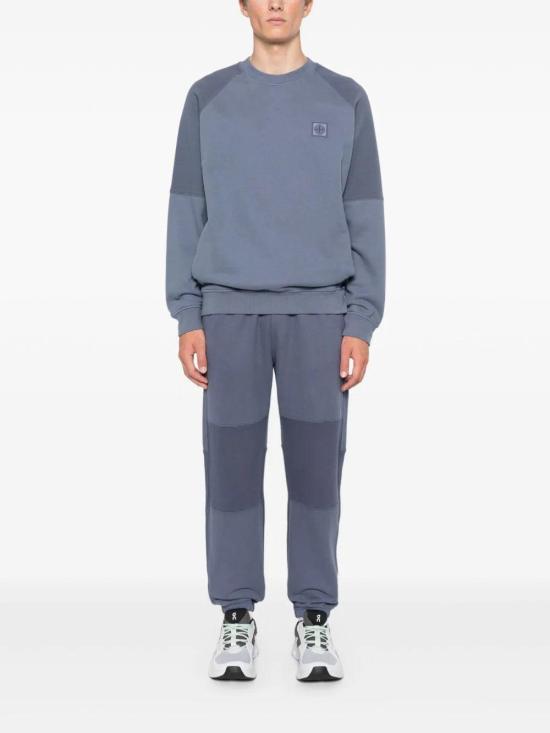 24FW 스톤 아일랜드 컴퍼스 로고 패치 스웨트셔츠  811560252 V0046 DS025881 - STONE ISLAND