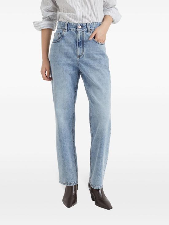 24FW 브루넬로 쿠치넬리 데님 팬츠 MA095P5948 C8926 BLUE - BRUNELLO CUCINELLI