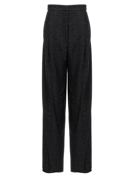  막스마라 스트레이트 팬츠 NAVIGLI001 Black