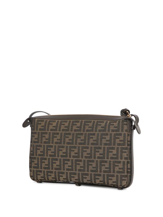 25FW 펜디 심플리 자카드 미디엄 패브릭백 8BR829 AFPM F1GL7 Brown - FENDI