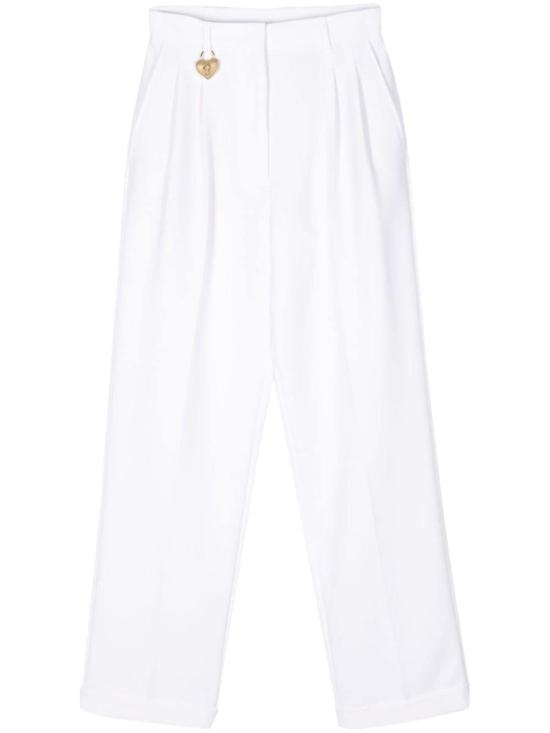  모스키노 스트레이트 팬츠 J0316 0524 0001 WHITE