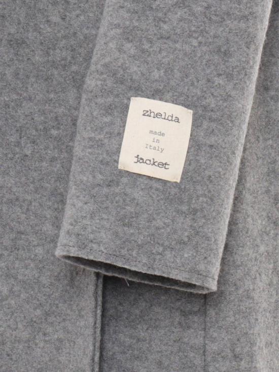 24FW Zhelda 코트 WCJD4 19 GRIGIO MELANGE 229193 GRAY - OTHER BRANDS