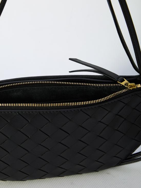 25FW 보테가베네타 숄더백 796354 BLACK - BOTTEGA VENETA