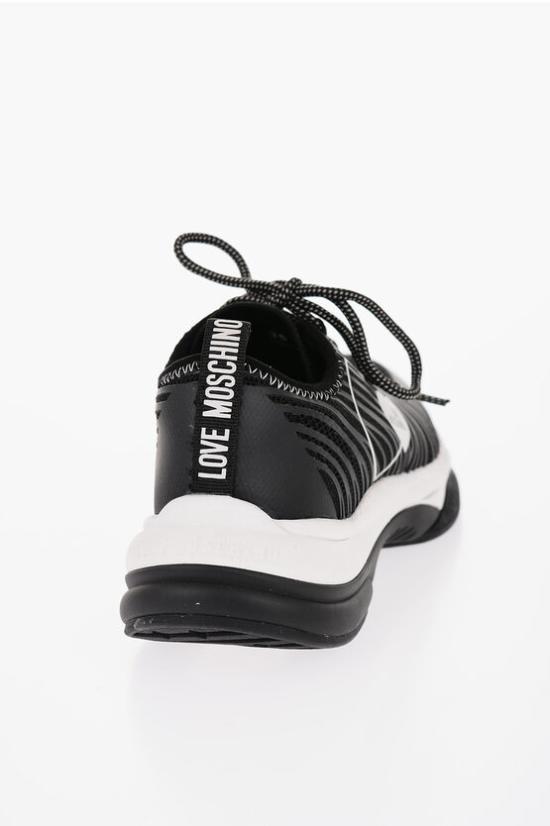  모스키노 스니커즈 JA15315G1IIZX00C Black - MOSCHINO