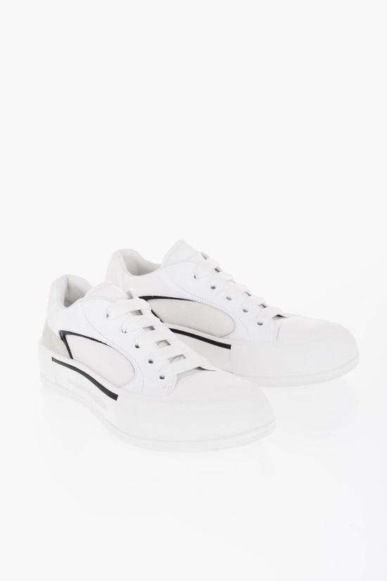  알렉산더 맥퀸 스니커즈 777241 W4SS3 9061 Black White