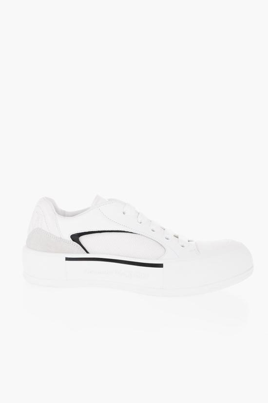  알렉산더 맥퀸 스니커즈 777241 W4SS3 9061 Black White - ALEXANDER MCQUEEN