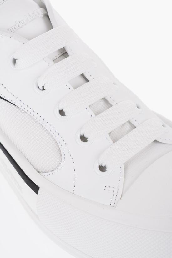 알렉산더 맥퀸 스니커즈 777241 W4SS3 9061 Black White - ALEXANDER MCQUEEN