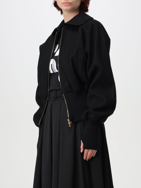 24FW 파투 봄버 자켓 OU0280189 999B Black - PATOU