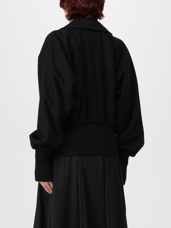 24FW 파투 봄버 자켓 OU0280189 999B Black - PATOU