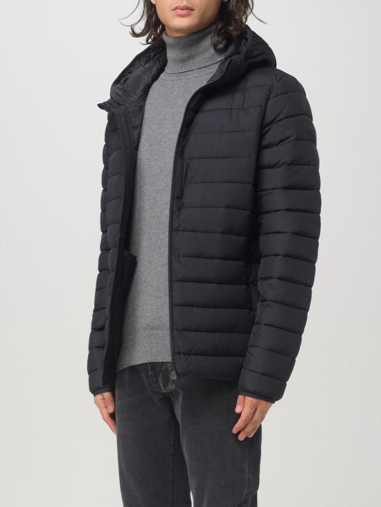 25FW 세이브더덕 숏패딩 D31273MMIRO19 90010 Blue 1 - SAVE THE DUCK