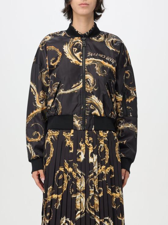 24FW 베르사체 자켓 77HAS408CQD64 G89 Black