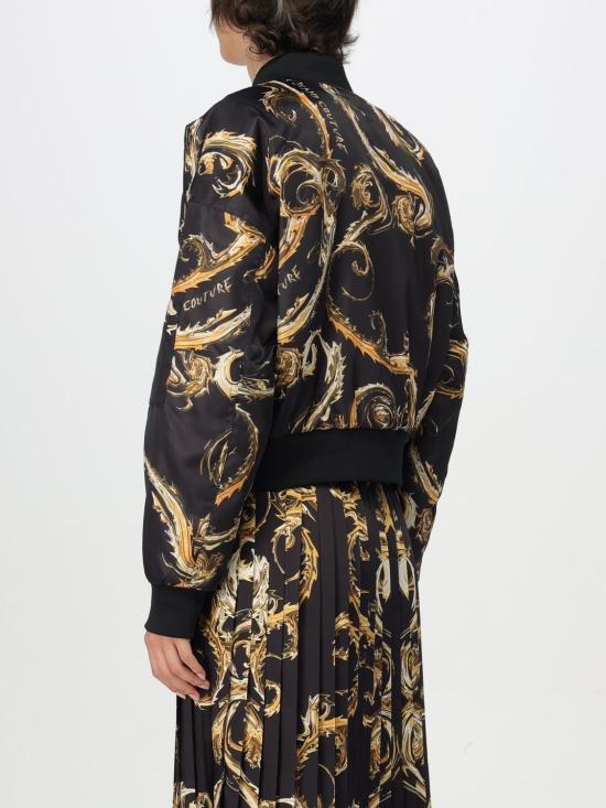 24FW 베르사체 자켓 77HAS408CQD64 G89 Black - VERSACE