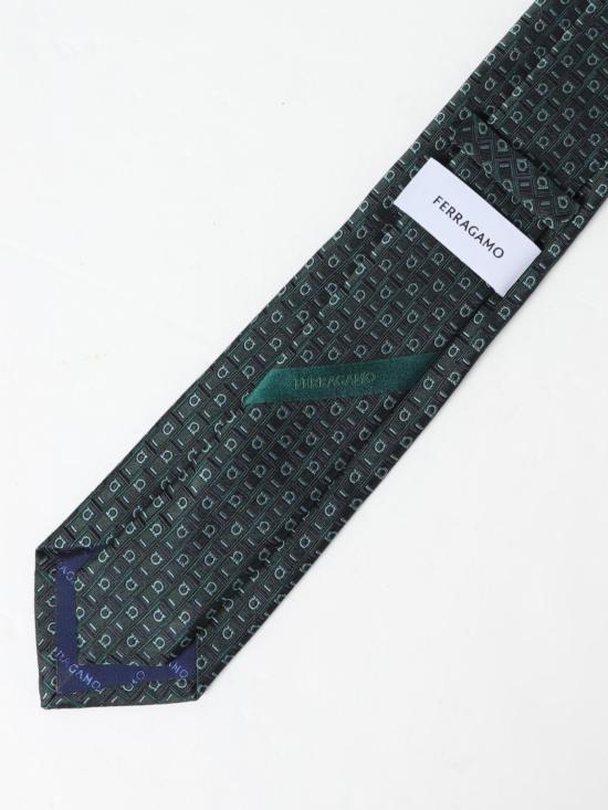  살바토레 페라가모 넥타이 351184 776597 005 Black - SALVATORE FERRAGAMO