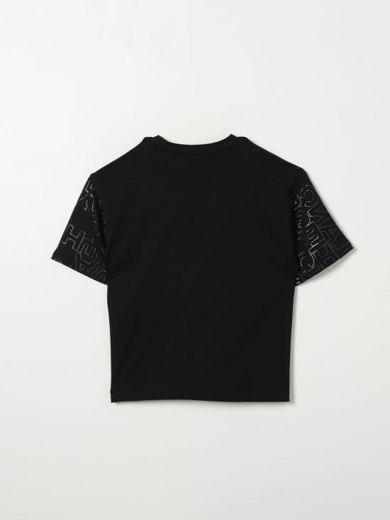  [키즈] 엘리자베타프랜치 티셔츠 EFTS2190JE006 N000 Black - ELISABETTA FRANCHI