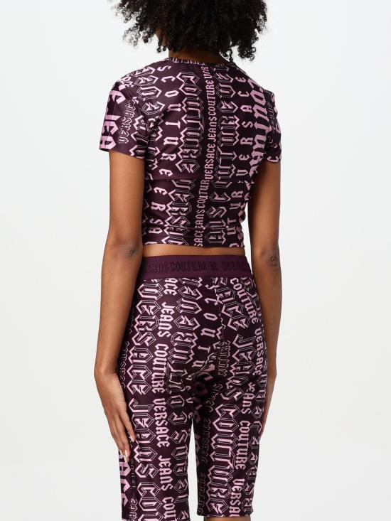  베르사체 반팔 티셔츠 77HAH6A2JS406 R06 Violet - VERSACE