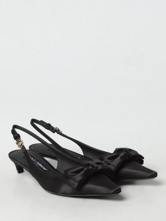 25FW 돌체앤가바나 뮬/슬리퍼 CG0843A3I64 8B956 Black - DOLCE & GABBANA