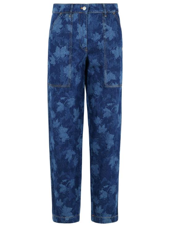 24FW 메종키츠네 데님 팬츠 NW01116WW50230039 Blue