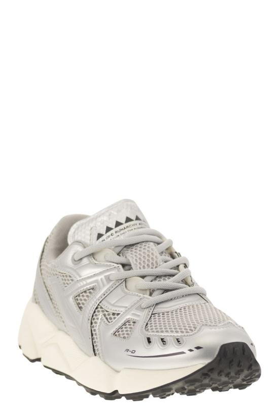 24FW 런오브 스니커즈 METALLICAM FANGO SILVER - RUN OF