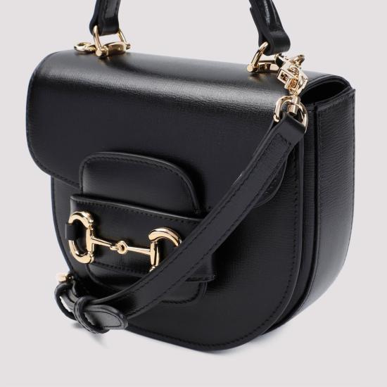  구찌 홀스빗 1955 미니 토트백 7813871AAQD 1000 black - GUCCI