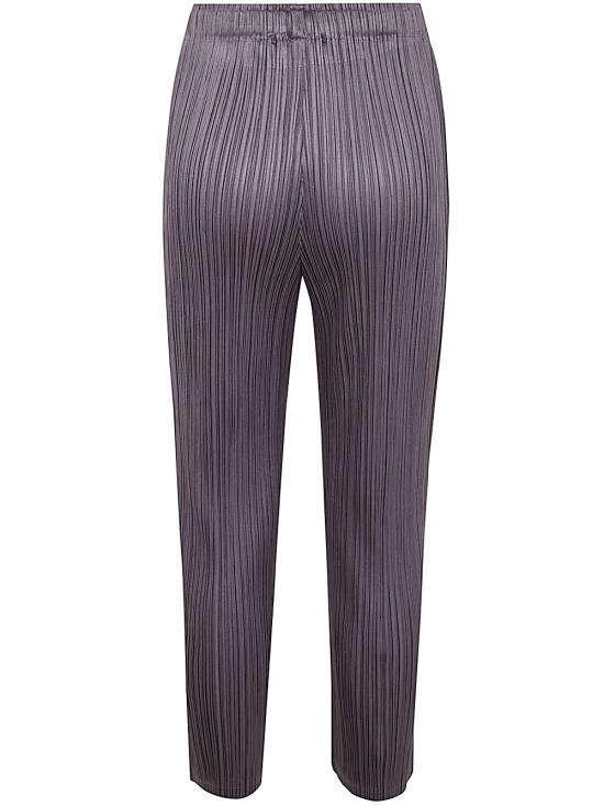 24FW 플리츠플리즈 스트레이트 팬츠 PP48JF134 19 DARK GRAY - PLEATS PLEASE