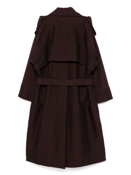 24FW 이세이 미야케 코트 IM48FA073 88 BONESET BORDEAUX - ISSEY MIYAKE