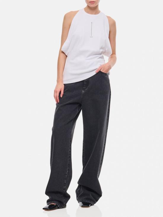 25FW 알렉산더 맥퀸 데님 팬츠 802098QMACX 1307 Black - ALEXANDER MCQUEEN