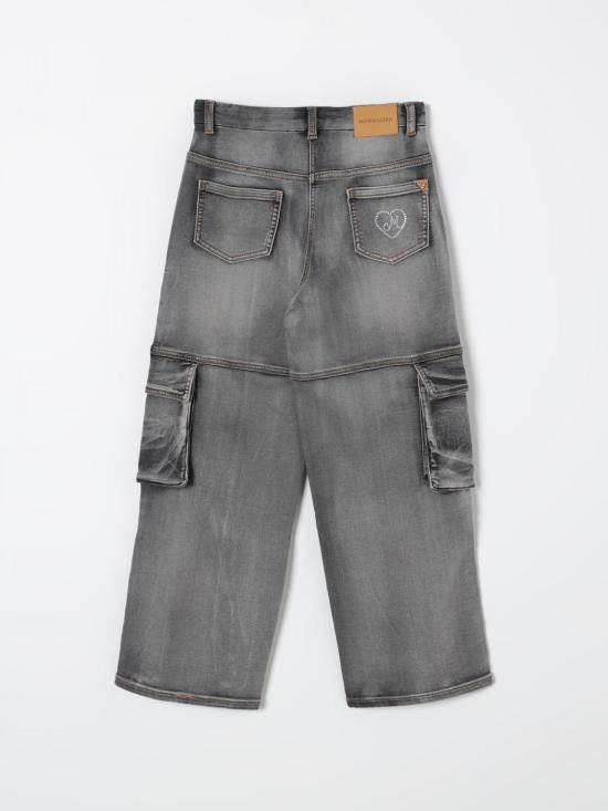 25FW [키즈] 모나리자 진 19D4064020 0050 Denim - MONNALISA