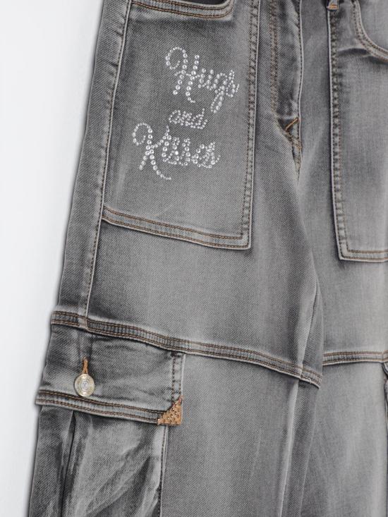 25FW [키즈] 모나리자 진 19D4064020 0050 Denim - MONNALISA