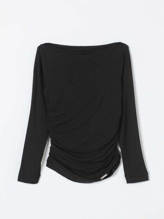 24FW [키즈] 모나리자 티셔츠 41D6044210 0050 Black