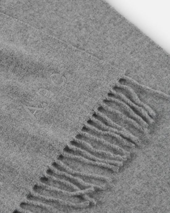 24FW 아페쎄 머플러/스카프 WOAFEM15170 PLA GRIS CHINE Pla gris chine - A.P.C.