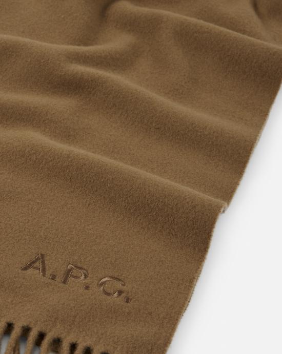 24FW 아페쎄 머플러/스카프 WOAFEM15170 CAB CAMEL Cab camel - A.P.C.