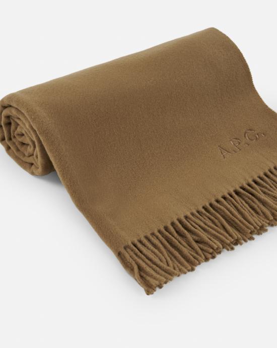 24FW 아페쎄 머플러/스카프 WOAFEM15170 CAB CAMEL Cab camel - A.P.C.