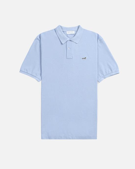  에드몬드 스튜디오 폴로 티셔츠 1242001500 PLAIN LIGHT BLUE Plain light blue