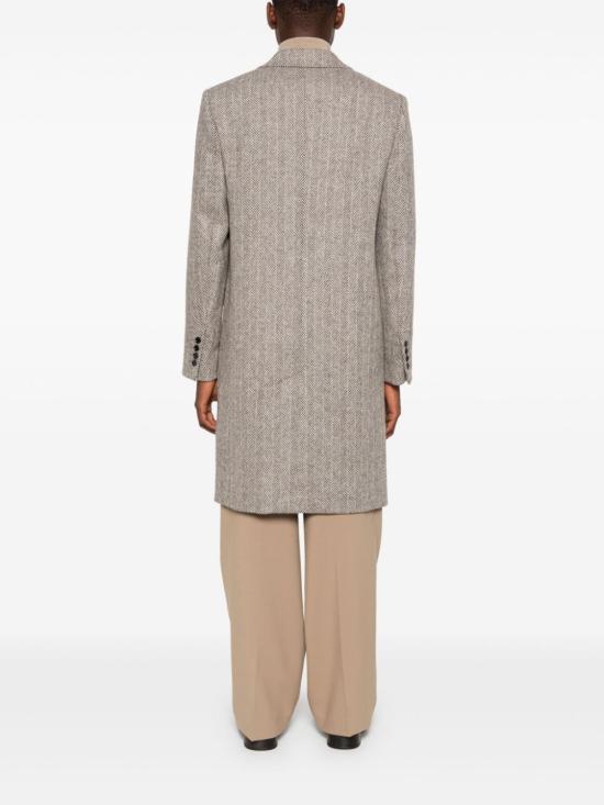 24FW 아미 코트 HCO010 WV0054 2004 Dark coffee - AMI