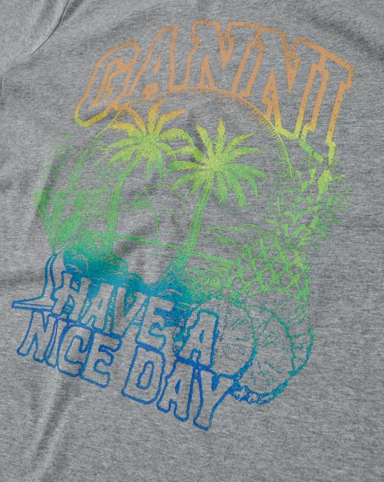 24FW 가니 셔츠 T3920 921 Paloma melange - GANNI