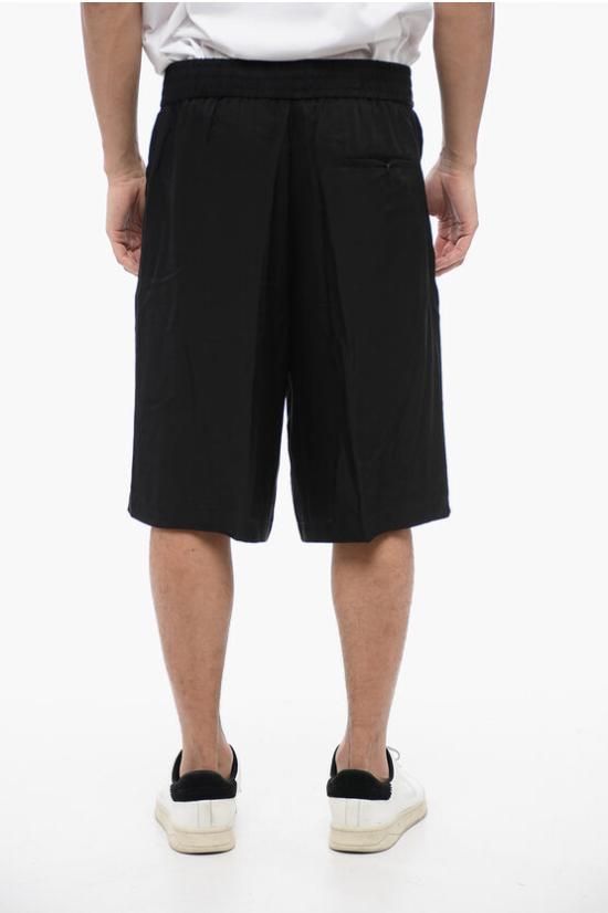  닐바렛 숏팬츠 MY30063B Y032 001N Black - NEIL BARRETT