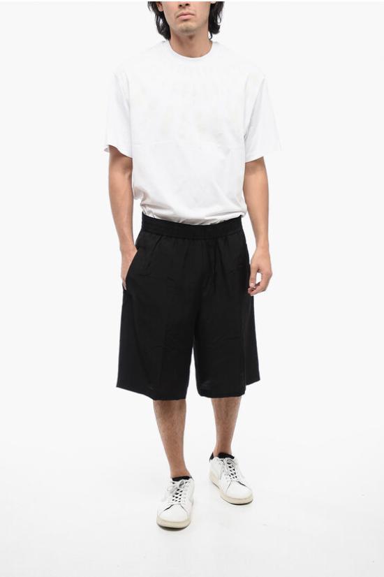  닐바렛 숏팬츠 MY30063B Y032 001N Black - NEIL BARRETT