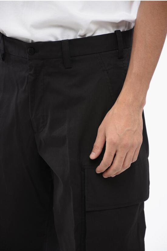  닐바렛 카고 팬츠 MY30077B Y033 001N Black - NEIL BARRETT