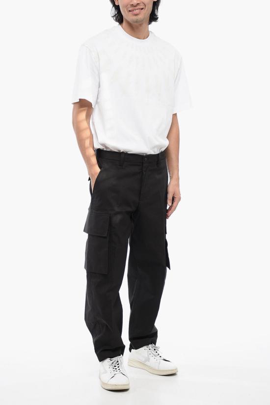  닐바렛 카고 팬츠 MY30077B Y033 001N Black - NEIL BARRETT