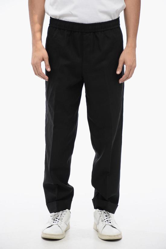  닐바렛 스트레이트 팬츠 MY30635A Y011 001N Black