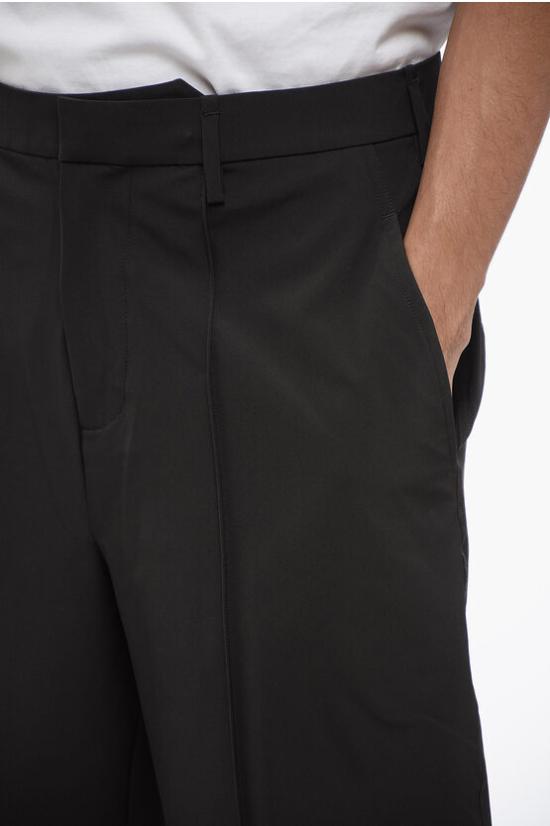  닐바렛 숏팬츠 MY30155A Y009 011N Black - NEIL BARRETT