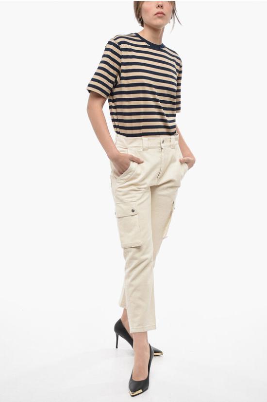  이자벨마랑 트레이닝/조거 팬츠 PA0163FA A2G02I 23EC Beige - ISABEL MARANT