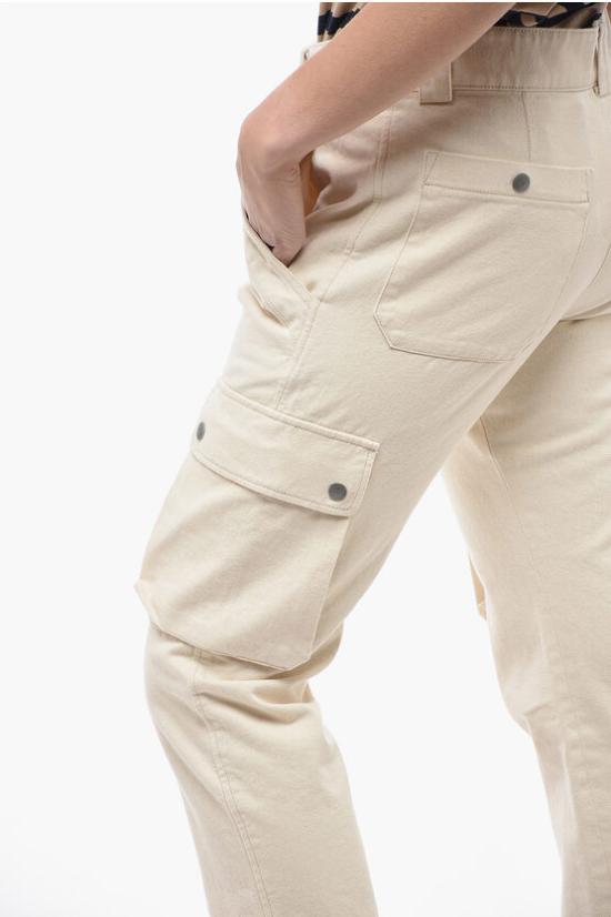  이자벨마랑 트레이닝/조거 팬츠 PA0163FA A2G02I 23EC Beige - ISABEL MARANT